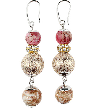 Bright Wire Boules Earrings
