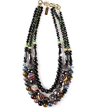 Triple Choker With Boules