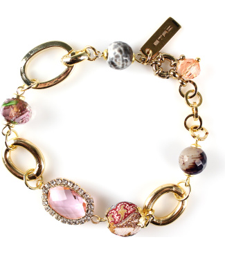 Oval Glass Bracelet
