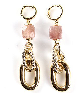 Resin Chain Earrings