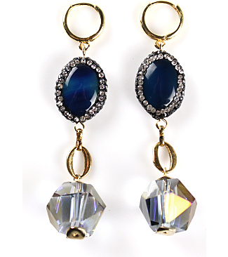 Earrings Oval Elements