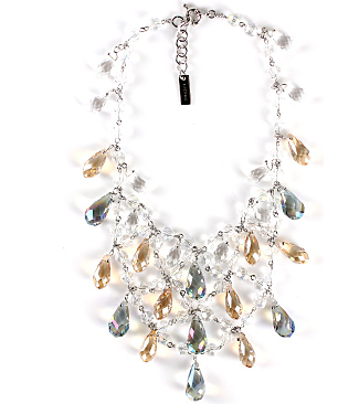 Crystal Drops Necklace