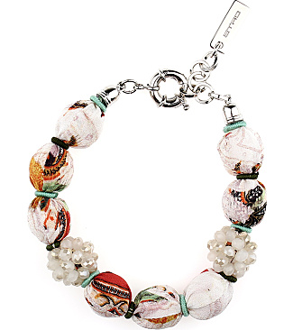 Bracelet With Coated Boules