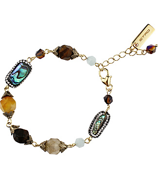 Faceted Beaded Bracelet