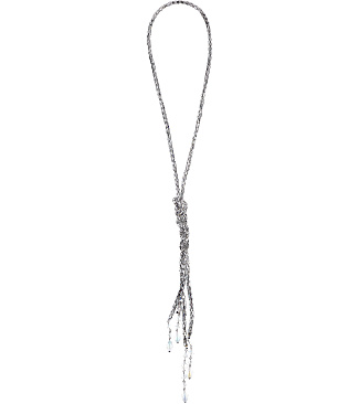 Knotted Strass Necklace