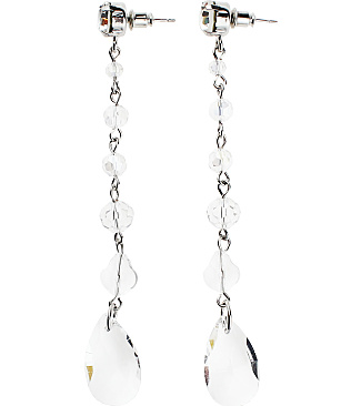 Long Crystal Earring