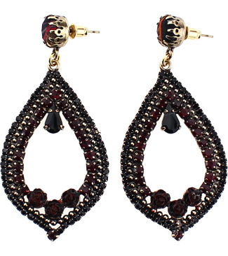 Earring Drop Strass