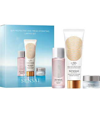 Silky Bronze Sun Protective and Fresh Hydrating Set