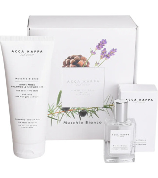 White Moss Eau De Cologne, Shampoo & Shower Gel Gift Set