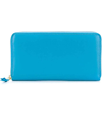 Classic leather line Wallet Blue